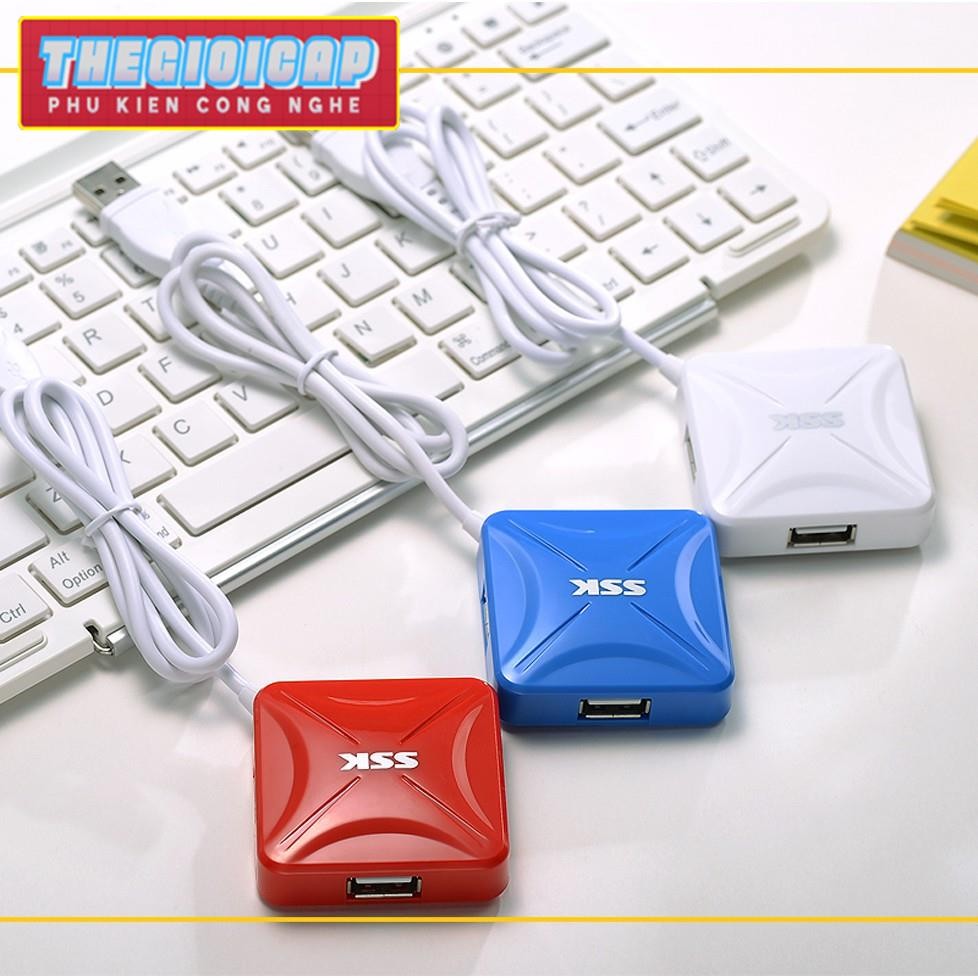 Hub USB 4 Chia Cổng SSK 027