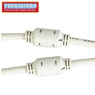 Cáp chia VGA 1 cổng ra 2 cổng (Trắng - Xanh)
