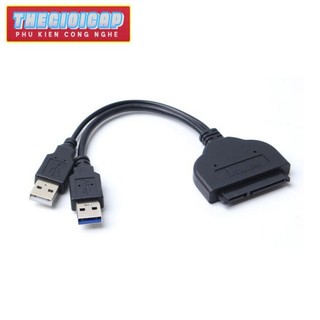 Cáp chuyển Sata to 2 đầu USB 3.0 và 2.0