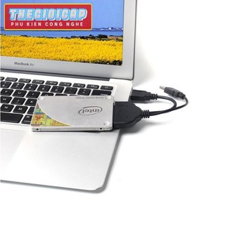 Cáp chuyển Sata to 2 đầu USB 3.0 và 2.0