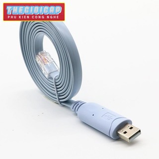 Cáp lập trình Console USB to RJ45 Dài 1.8m