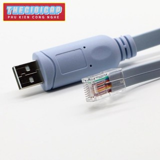 Cáp lập trình Console USB to RJ45 Dài 1.8m