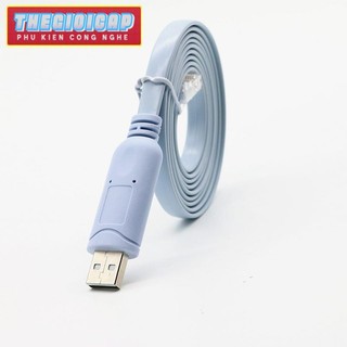 Cáp lập trình Console USB to RJ45 Dài 1.8m