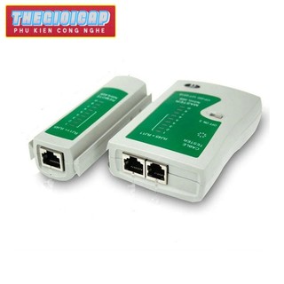 Hộp test mạng đa năng China RJ11/45 (Trắng phối xanh)