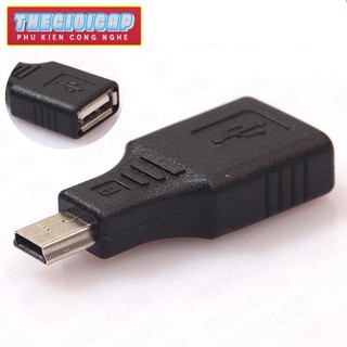 Đầu OTG chuyển đổi Mini USB to USB