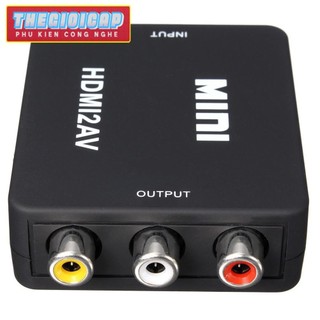 Bộ chuyển đổi tín hiệu từ HDMI sang AV Mini (Đen)