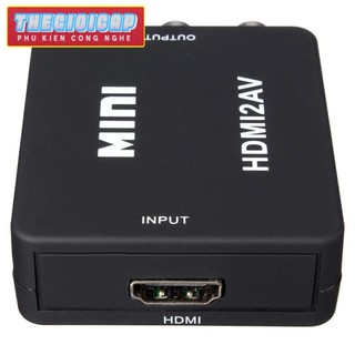 Bộ chuyển đổi tín hiệu từ HDMI sang AV Mini (Đen)