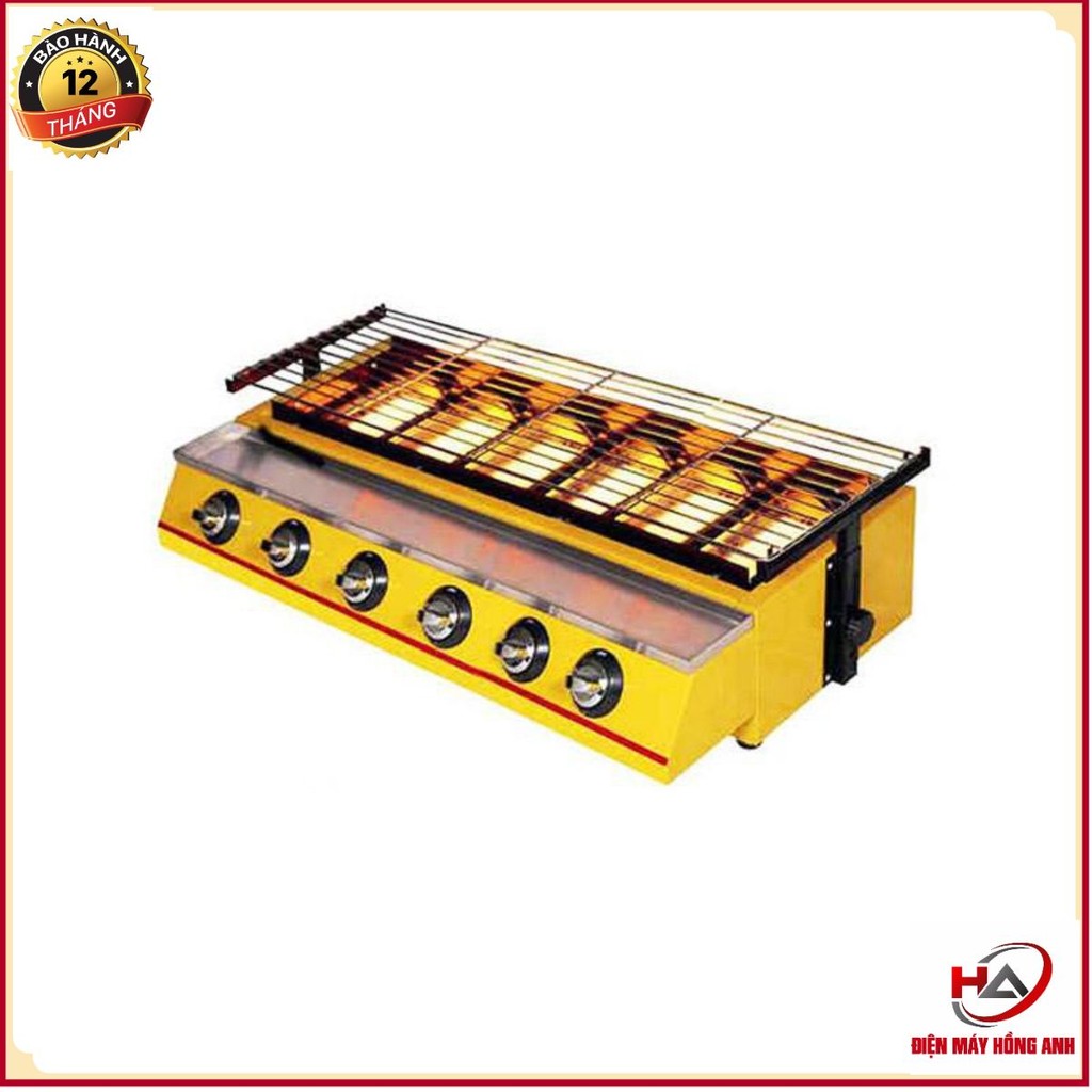 Bếp nướng gas 6 trục ETON