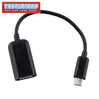 Cáp OTG kết nối smartphone với cổng Usb