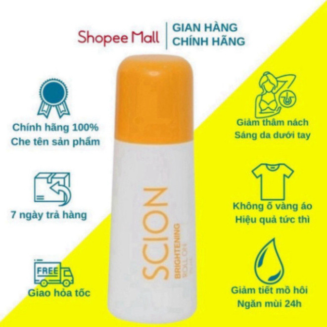 Lăn Khử Mùi Hôi Nách Scion Chính Hãng 75ml MỸ PHẨM CHÍNH HÃNG