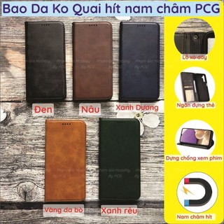 Bao da Vsmart Active 3 (Active3) chất liệu da cao cấp, sang trọng, có ngăn chứa thẻ tiện lợi, nắp gập chống đỡ xem phim