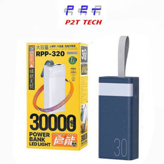 Sạc Dự Phòng Remax RPP-320 30000Mah (Sạc Nhanh QC3.0 18W, 22.5W, PD20W, VOOC 2.0) nhiều cổng sạc phù hợp nhiều dòng máy