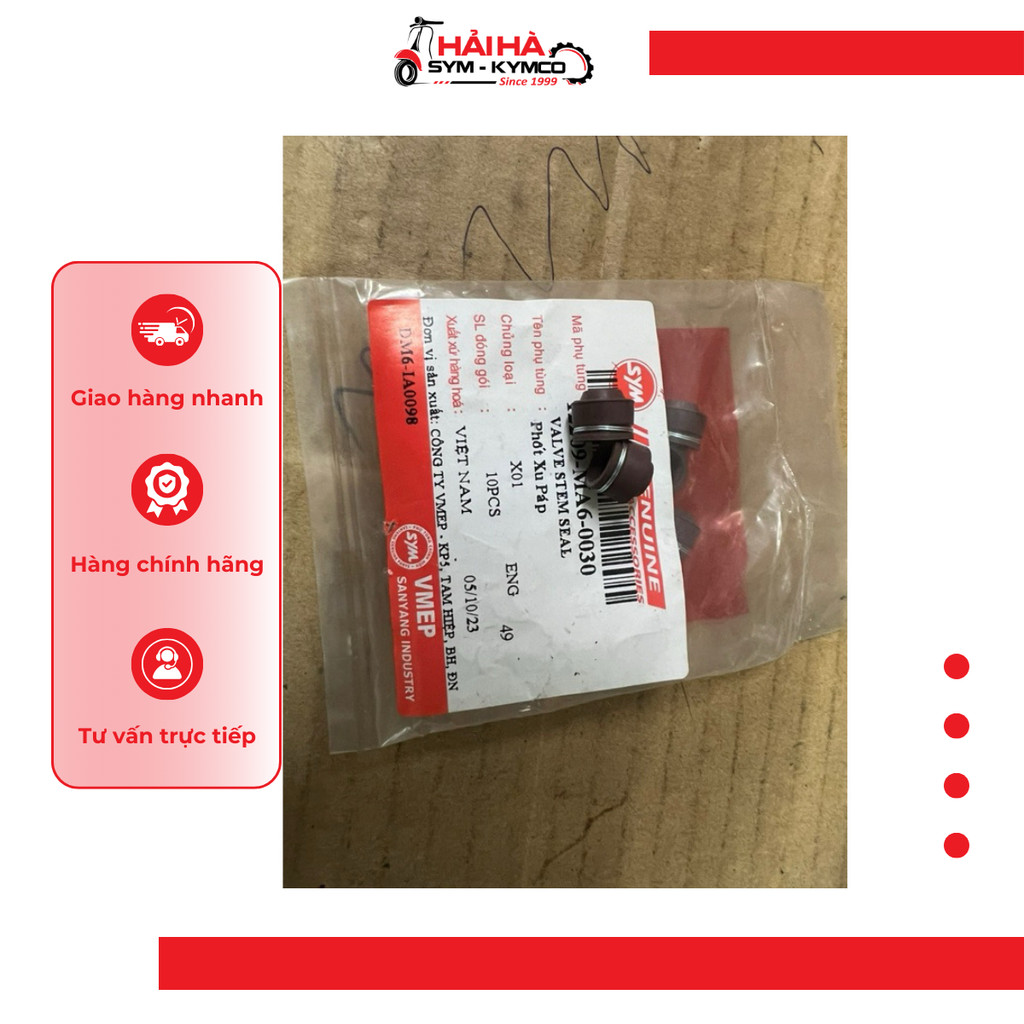 Phốt xu báp mã X01 [Chính hãng SYM]