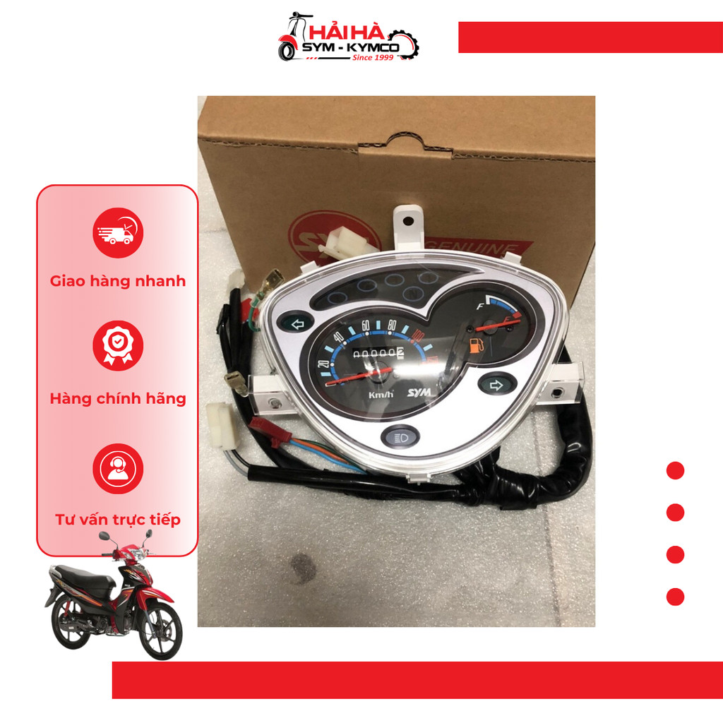 Bộ đồng hồ xe EZ [Chính hãng SYM]