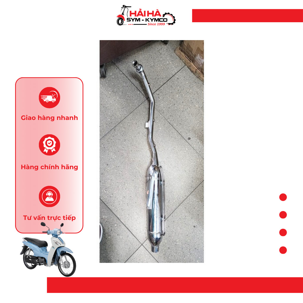 Ống Pô xe Angela mã VCA [Chính hãng SYM]