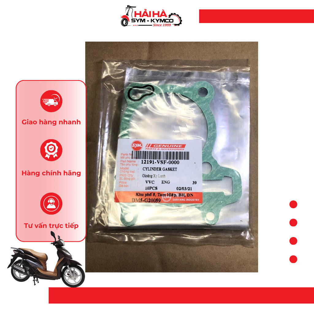 Ron chân xe Shark 170cc mã VVC [Chính hãng SYM]