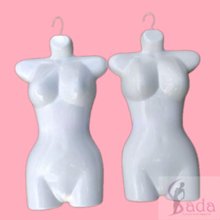  Combo 10 cái máng nhựa trắng dài và ngắn treo quần áo người lớn nữ giá rẻ - sada shop 