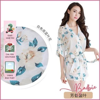  Áo Choàng Ngủ Sexy Voan Hoa Đi Biển Kiểu Kimono Thanh Tú Áo Choàng Đi Biển Chụp Studio Cũng Xinh Lung Linh 