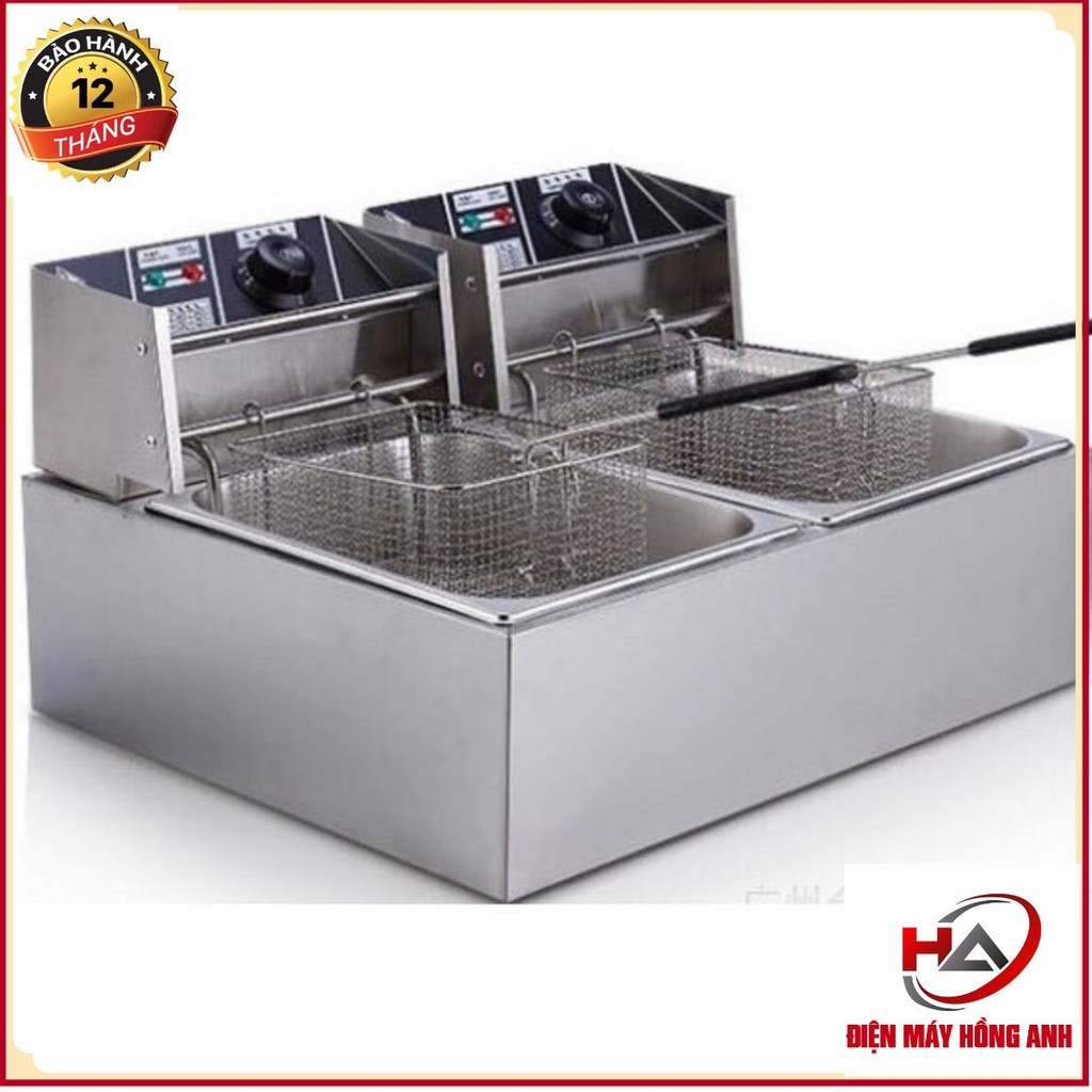 Bếp chiên khoai tây, Bếp chiên nhúng đôi