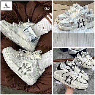 Giày Thể Thao MB Chuky bản xám NY bản dán ,Sneaker Nam Nữ Độn Đế Cao 5CM( sneaker_24)