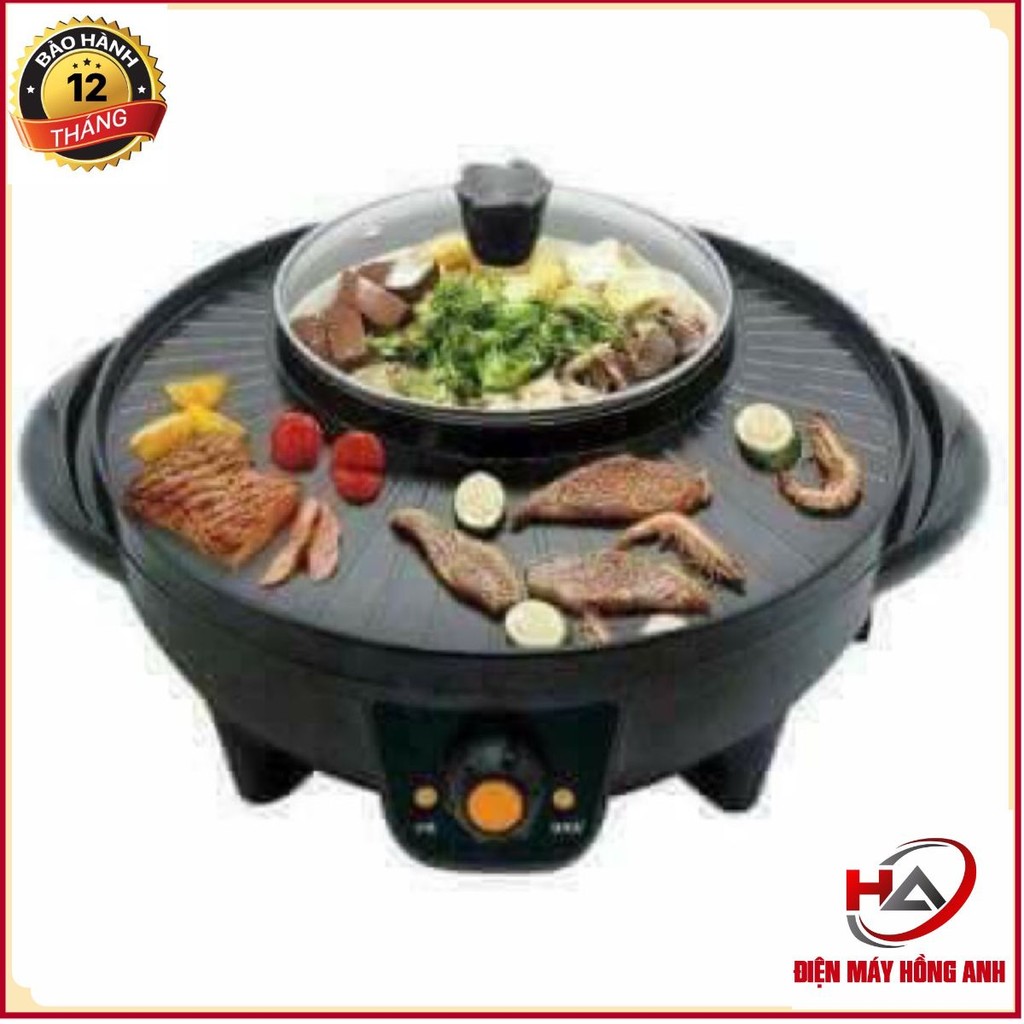 Bếp lẩu nướng 2in1