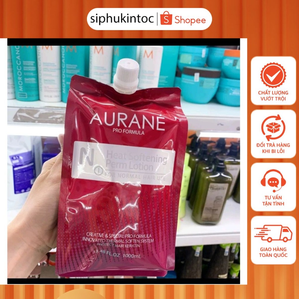 Cặp Uốn Duỗi mùi thơm Tóc Aurane Pháp 1000ml (Chính Hãng)