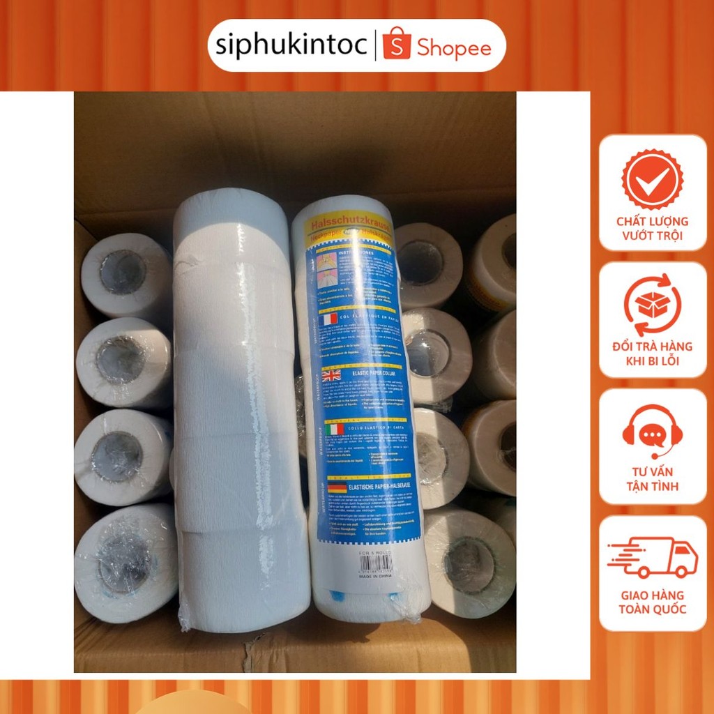 Giấy Lót Cổ, Giấy Quấn Cổ Chắn Tóc Cắt Tóc Nam
