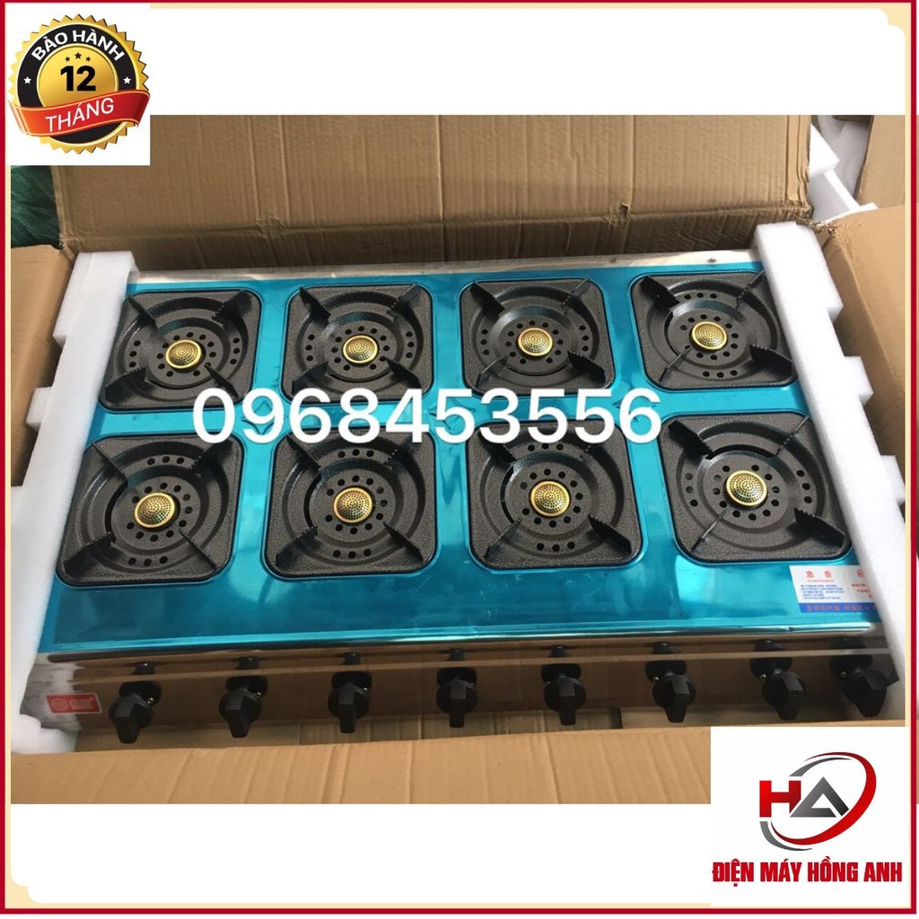 Bếp gas 4-6-8 lò lửa phụt, lửa khè chuyên bò né, bánh xèo