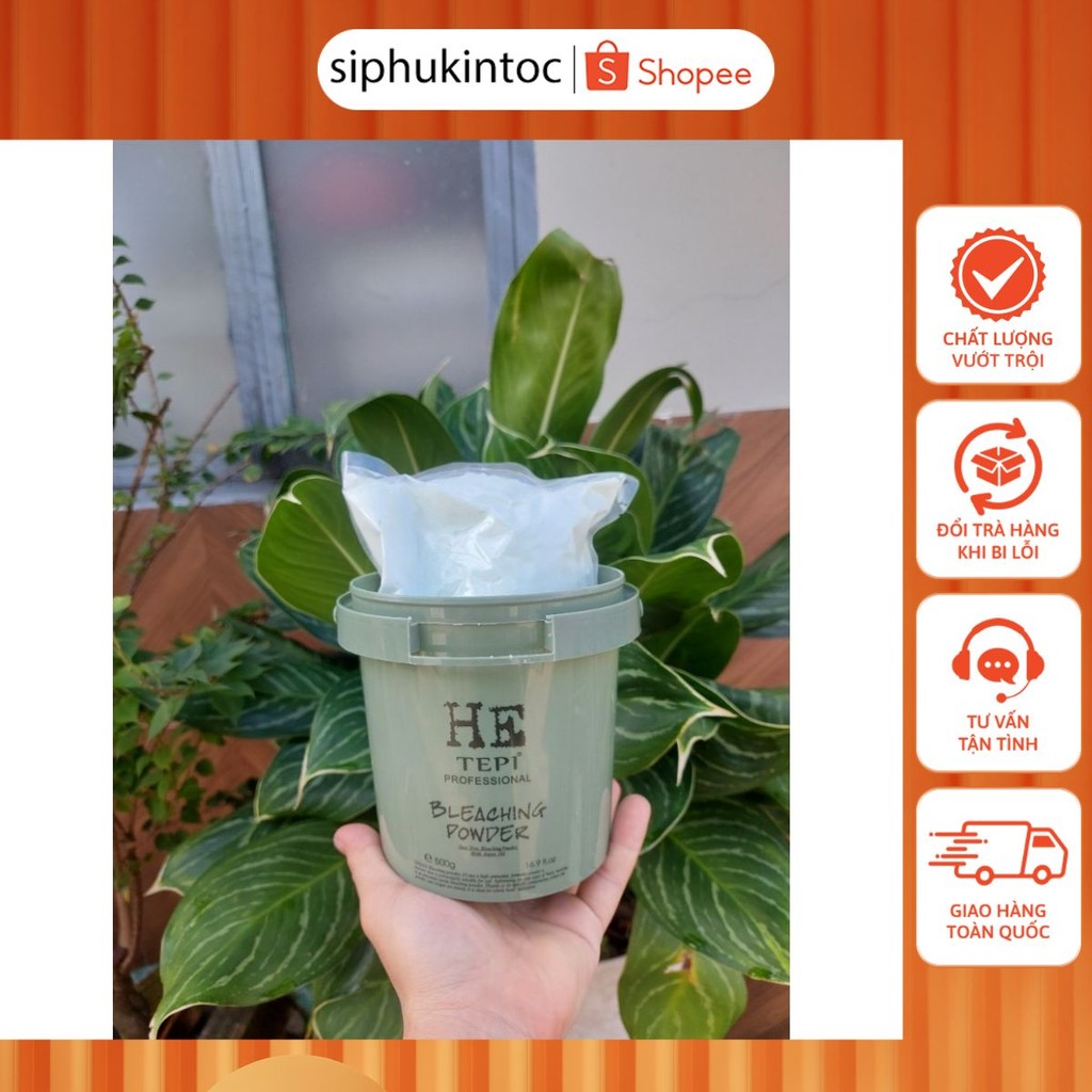 Bột tẩy tóc thần tóc he teppi 500g