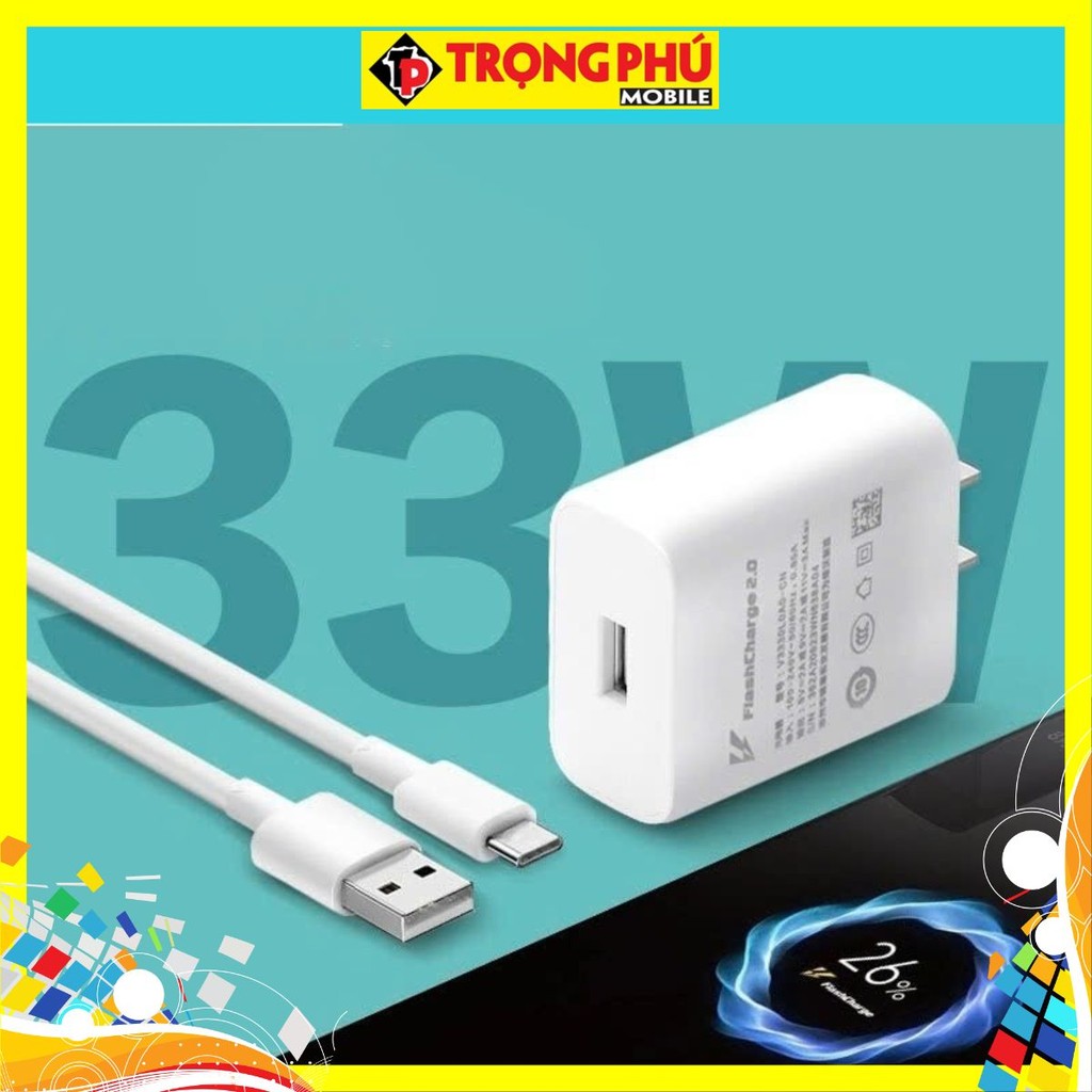 Bộ sạc Vivo 33w chính hãng Bán chạy