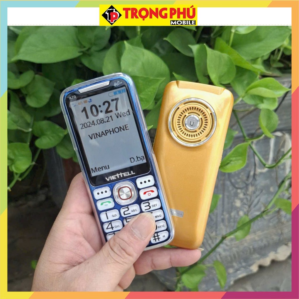 Điện thoại Viettell A79 4G - Sóng 4G chuẩn Hút hàng