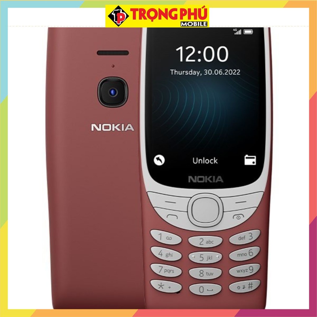 Điện thoại Nokia 8210 2024 4G rep - Sóng 4G chuẩn Hút hàng