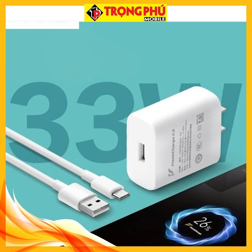 Bộ sạc Vivo 33w chính hãng Best sale