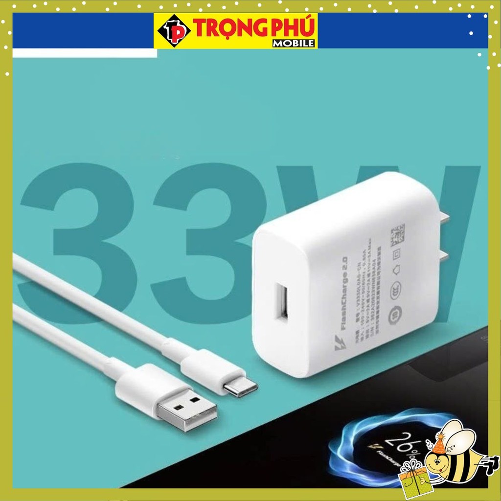 Bộ sạc Vivo 33w chính hãng hot