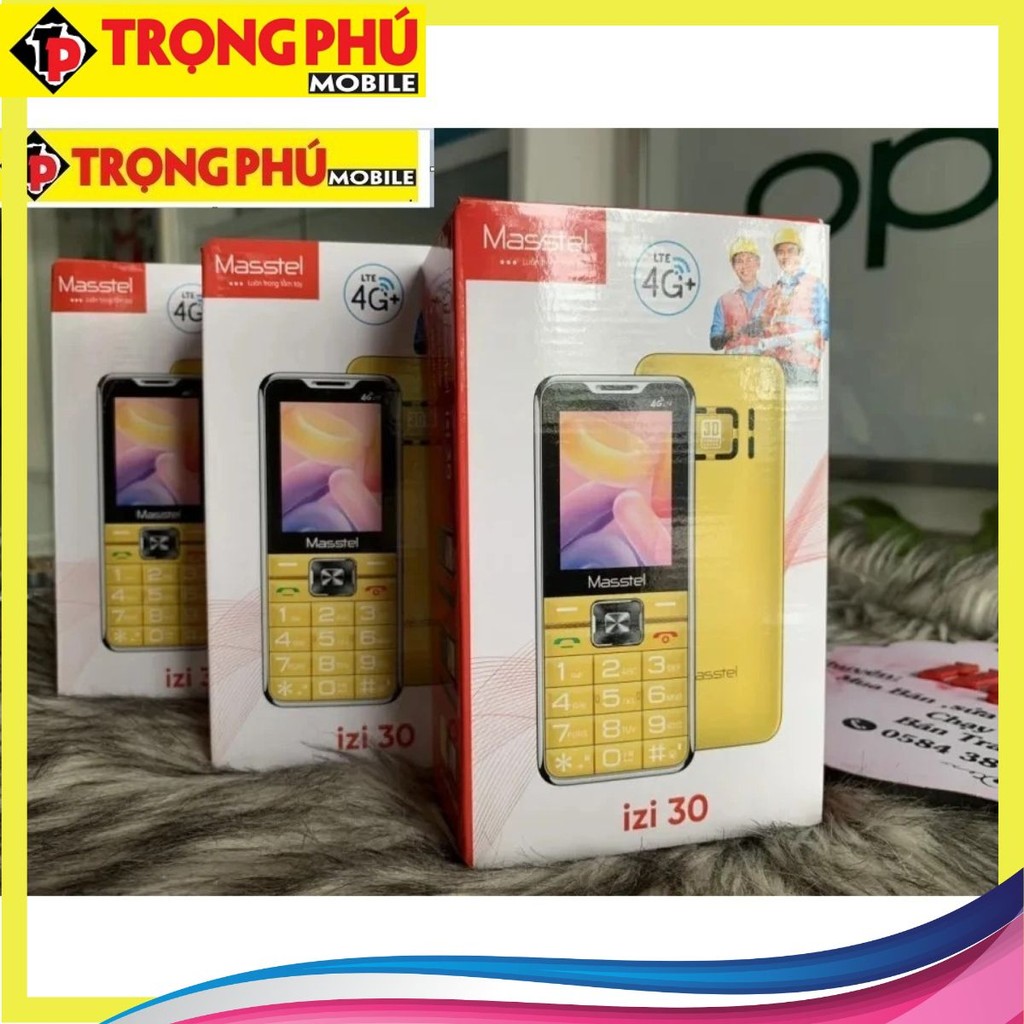 Điện thoại MASSTEL izi 30 4G Chính hãng - Xịn