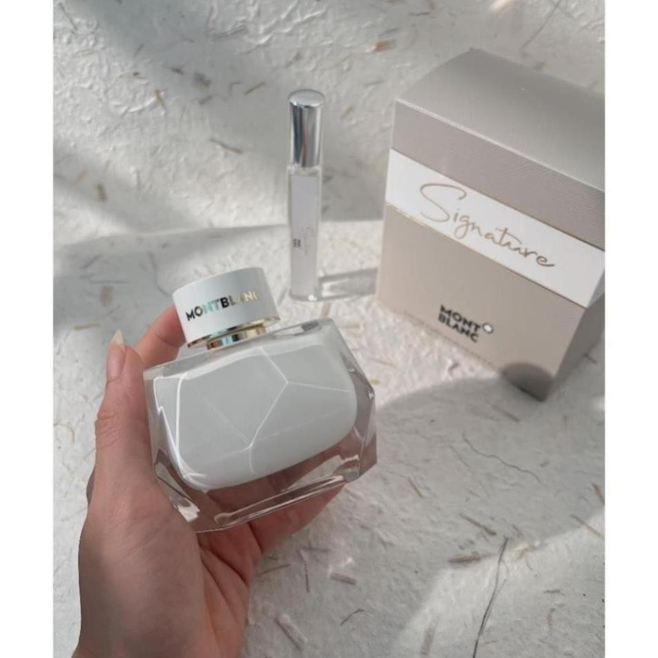 Nước hoa Montblanc Signature EDP hương thơm bánh bèo, nữ tính 10ml