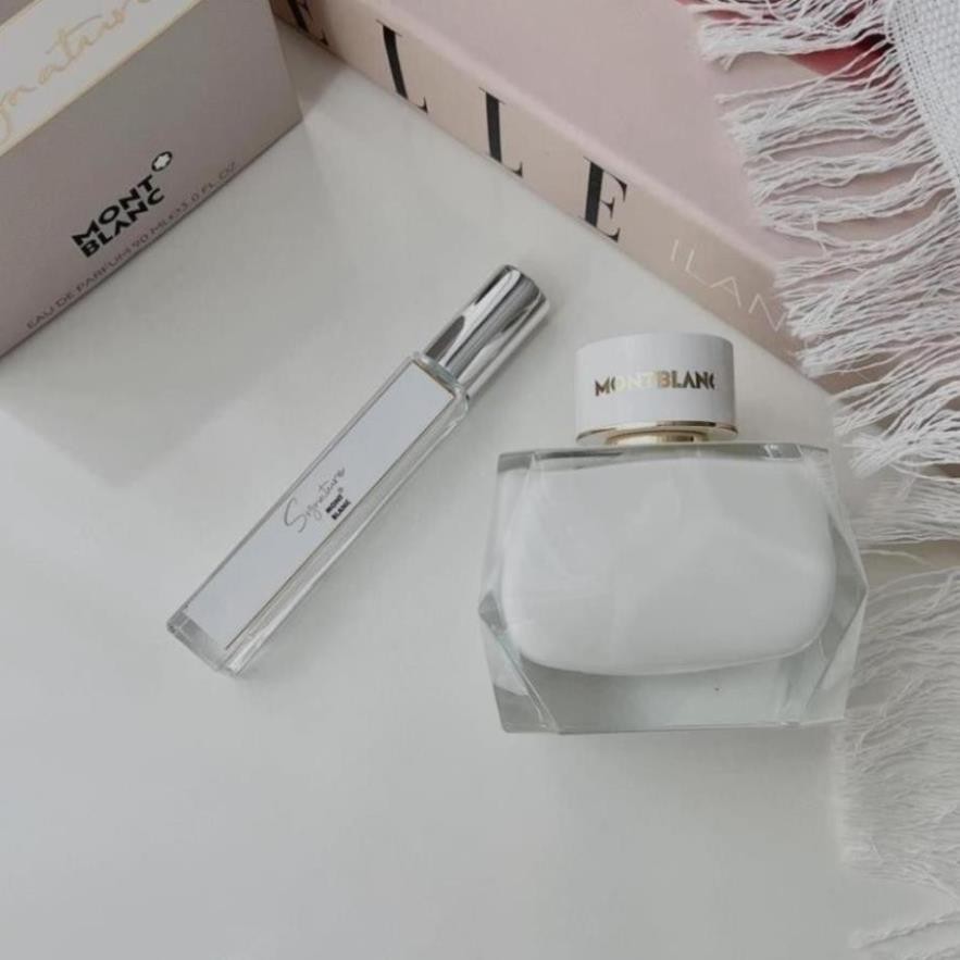Nước hoa Montblanc Signature EDP hương thơm bánh bèo, nữ tính 10ml