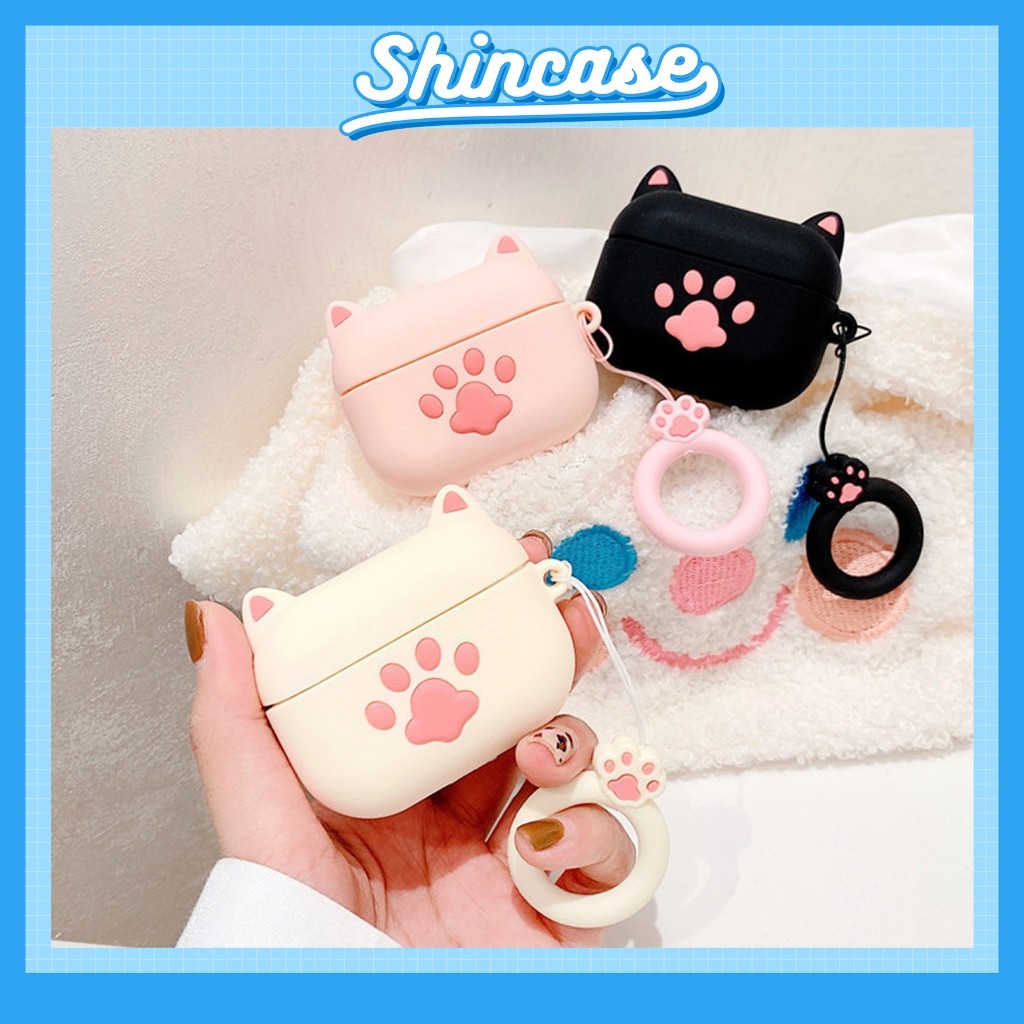 Vỏ Ốp Lưng Case AirPod Silicon Siêu Bền, Siêu Chống Sốc - Bảo Vệ Tai Nghe Bluetooth - Cho AirPods 1/2/3/Pro/Gen/Max