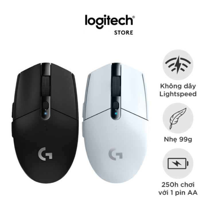Chuột Không Dây Logitech G304 thế hệ mới được thiết kế để mang lại hiệu suất chơi game