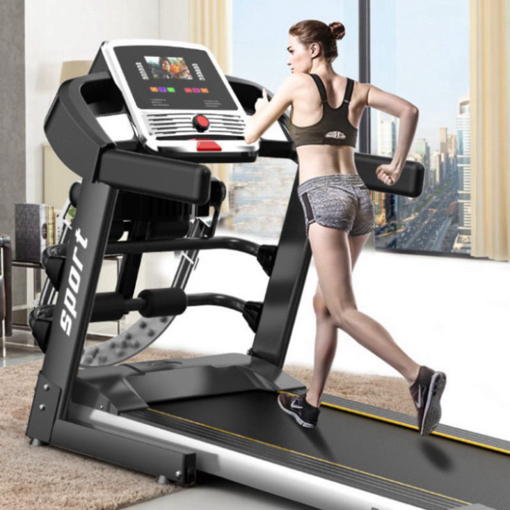 Máy chạy bộ Sport F400 Max 2023 phiên bản mới màn hình xanh, loa bluetooth mới nhât, Máy Massage