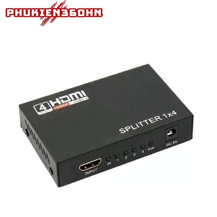 Bộ chia HDMI 1 ra 4 HDMI SPLITTER 1 TO 4 - HDMI 1 ra 4 HDMI