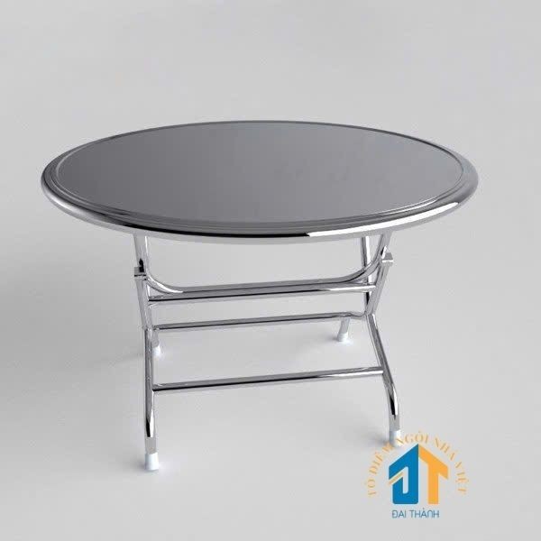 BÀN TRÒN INOX 304 CAO CẤP 1M2