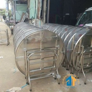 BÀN TRÒN INOX 304 CAO CẤP 1M2