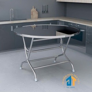 BÀN TRÒN INOX 304 CAO CẤP 1M2