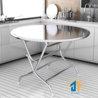 BÀN TRÒN INOX 304 CAO CẤP 1M2