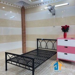 Giường sắt đơn 1m đan chéo