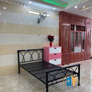 Giường sắt đơn 1m đan chéo