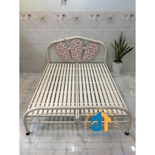 Giường sắt 1m6x2m giá rẻ