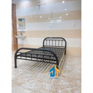 Giường sắt 1m2x2m chấm bi Đại THÀNH