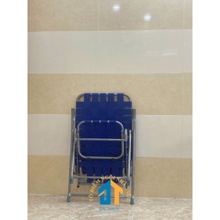 Ghế bố xếp dây dù khung sắt - GX08